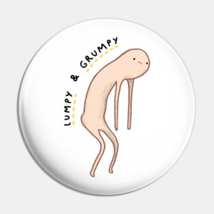 Honest Blob - Lumpy & Grumpy Pin