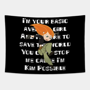 Kim Possible 2.0 Tapestry