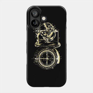 old compass Phone Case