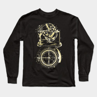 old compass Long Sleeve T-Shirt
