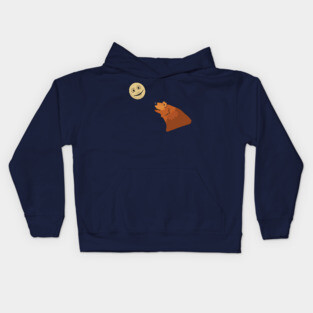 The bear in the big blue house Kids Hoodie