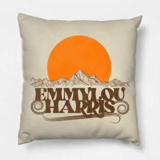 Emmylou Harris Rising Sun Pillow