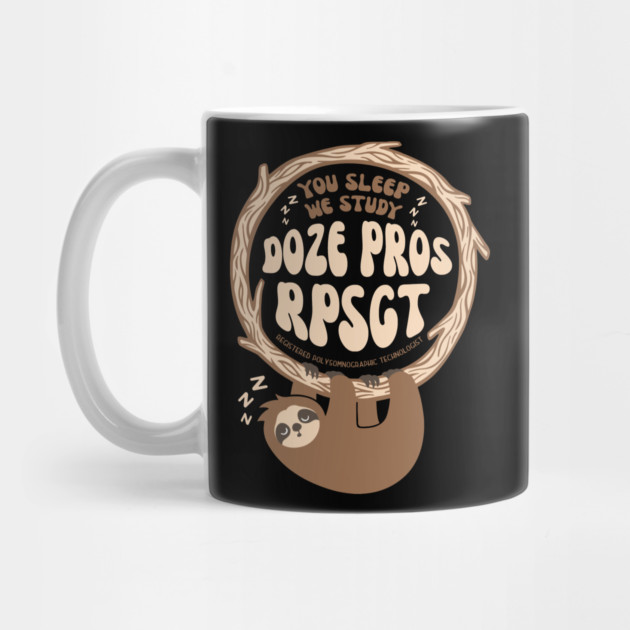 Baby Sloth Doze Pros Registered PolySomnoGraphic Tech RPSGT by The WYLD Tribe