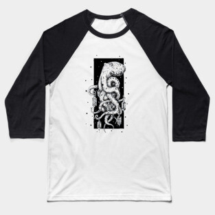 octopus Baseball T-Shirt