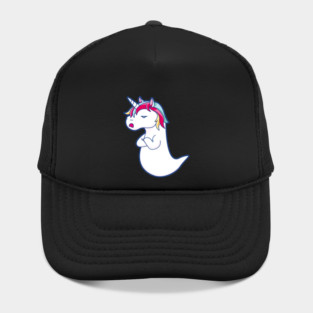 Boonicorn ghost unicorn Hat