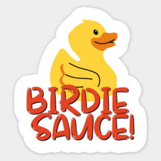Birdie Sauce Golf Apparel Sticker