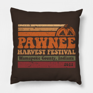 Pawnee Harvest Festival Pillow