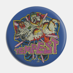 Tempest Level 99 1981 Pin