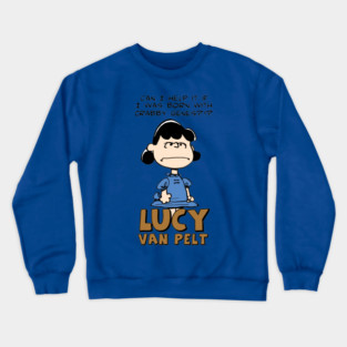 Lucy Van Pelt: Crabby Genes Crewneck Sweatshirt