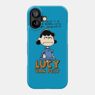 Lucy Van Pelt: Crabby Genes Phone Case