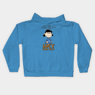 Lucy Van Pelt: Crabby Genes Kids Hoodie