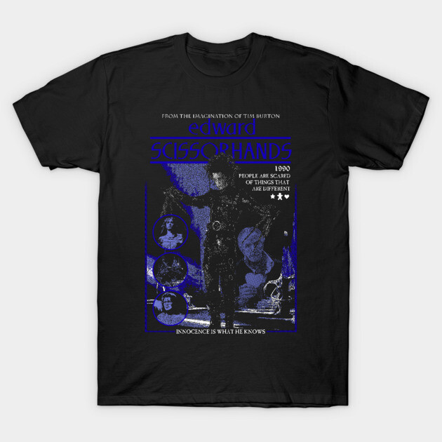 Edward Scissorhands T-Shirt by WithinSanityClothing