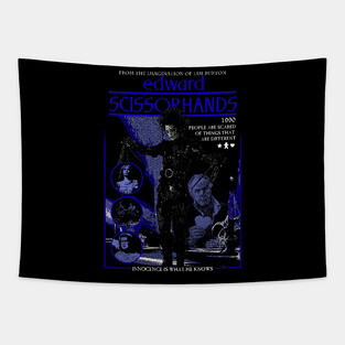 Edward Scissorhands Tapestry