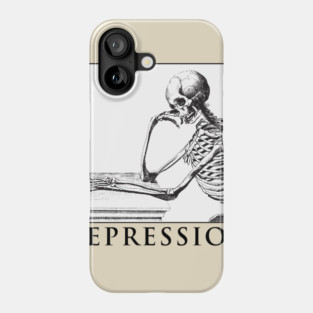 DEPRESSION Phone Case