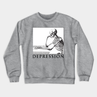 DEPRESSION Crewneck Sweatshirt