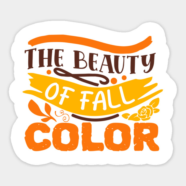 The beauty of fall color Magnet by DrollDrifters