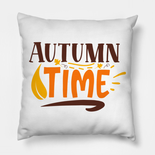 Autumn Time Pillow by DrollDrifter