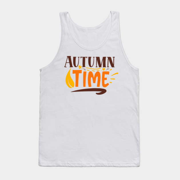 Autumn Time Tank Top by DrollDrifter