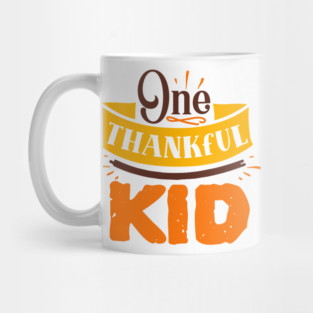 One thankful kid Mug