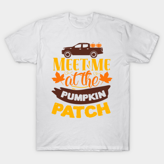 Meet me at the pumpkin patch T-Shirt by DrollDrifter