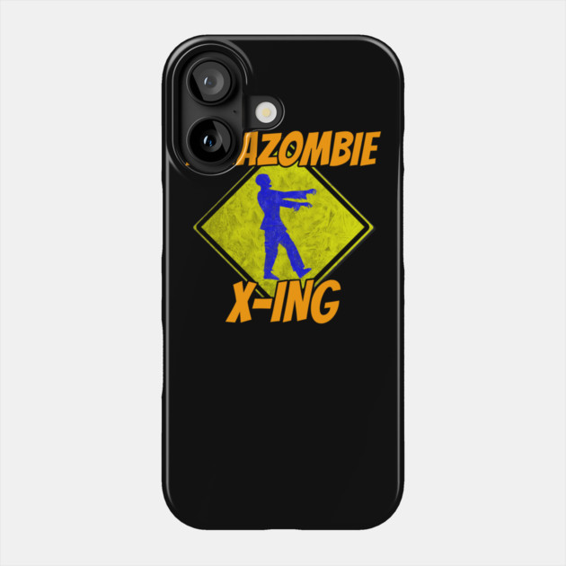 Amazombie Crossing Phone Case by belownormal
