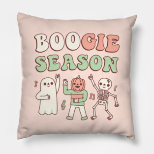 Boogie Season Funny Halloween Pillow