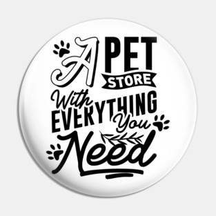 A Pet Store With Everything You Need Pin