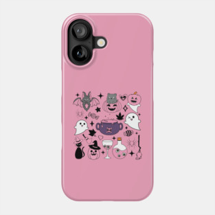 Breast Cancer Halloween Phone Case