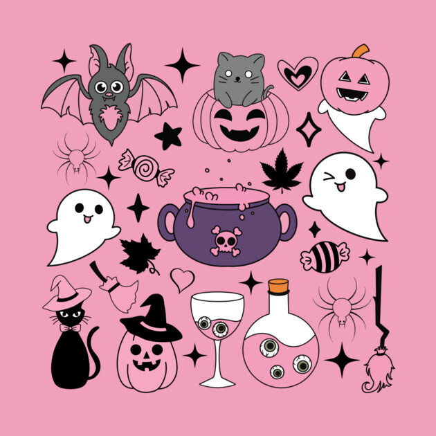 Breast Cancer Halloween by The WYLD Tribe
