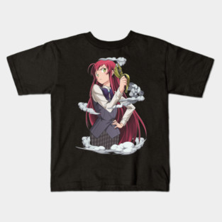 the devil is a part timer - Emilia Kids T-Shirt
