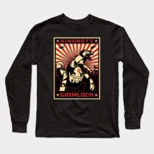 GRIMLOCK - Propaganda poster Long Sleeve T-Shirt