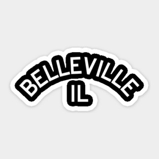 Belleville, IL Sticker