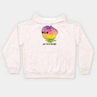 I Love Chicks! Sapphic Kids Hoodie