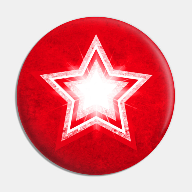 Red Crystal Star Cheeky Witch® Pin by Cheeky Witch