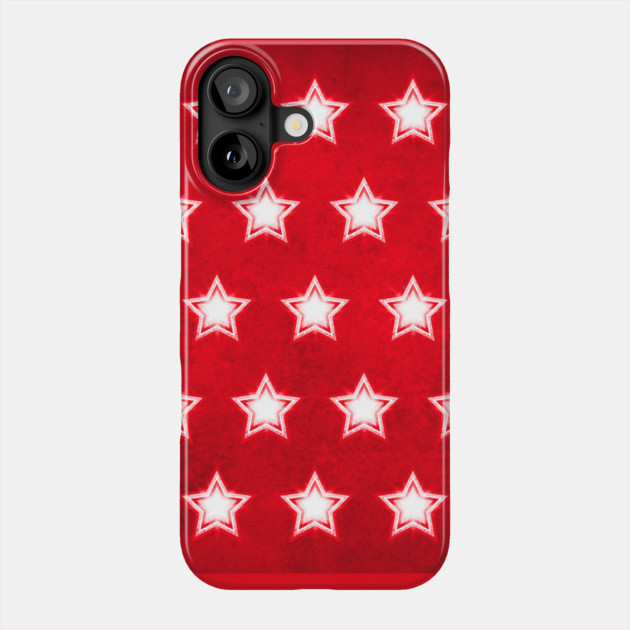 Red Crystal Star Cheeky Witch® Phone Case by Cheeky Witch