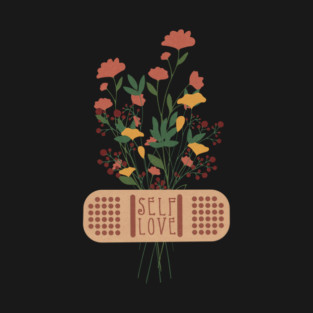 Self Love Floral Bandage T-Shirt