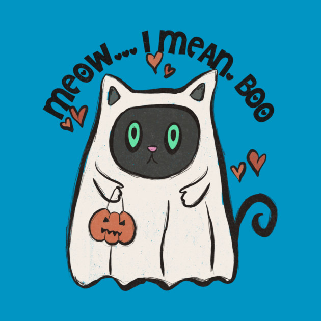 Meow I Mean Boo Cat Halloween Costume by The WYLD Tribe