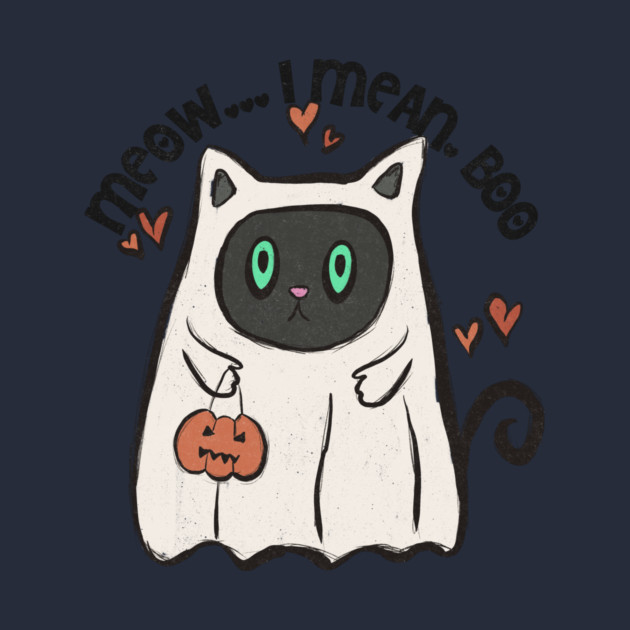 Meow I Mean Boo Cat Halloween Costume by The WYLD Tribe