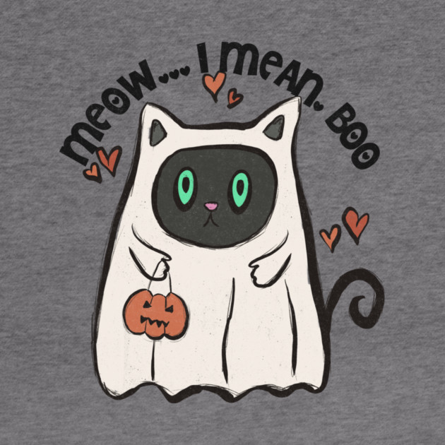 Meow I Mean Boo Cat Halloween Costume by The WYLD Tribe