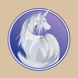 Silver Unicorn T-Shirt