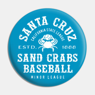 Santa Cruz Sand Crabs Pin