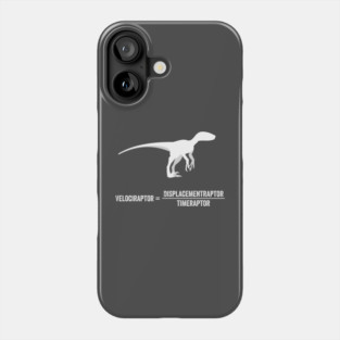 Velociraptor Formula Phone Case
