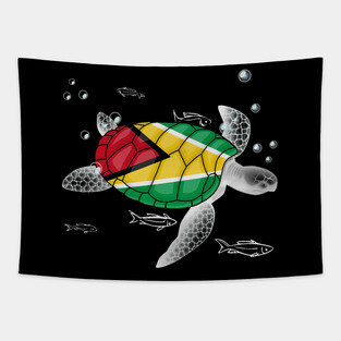 Guyana Turtle Tapestry
