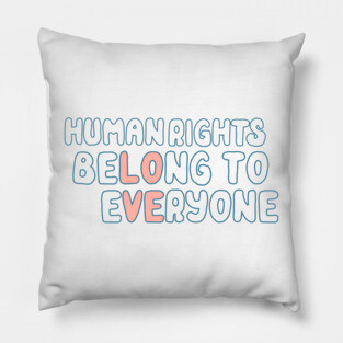Human Rights Pillow