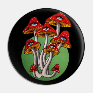 mushroom Pin