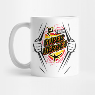 I Train Superheroes (Light) Mug