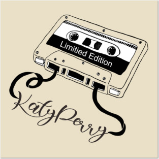 Katy Perry - Limitied Cassette Posters and Art