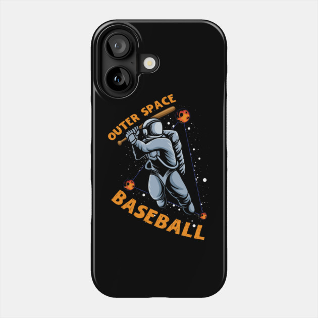 Outer Space Baseball Phone Case by The WYLD Tribe