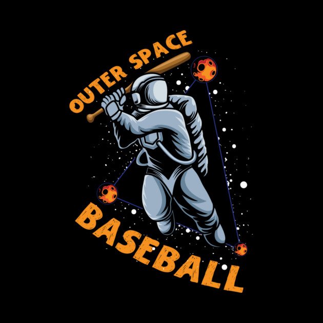 Outer Space Baseball by The WYLD Tribe