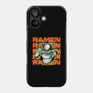 Astronaut Ramen Noodle Lover Phone Case